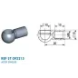 Cage à rotule diamètre 10 (chape M8-Acier-20mm) Cage à rotule diamètre 10 (chape M8-Acier-20mm)
