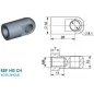 Chape à œil diamètre 8.1mm (chape M8-Acier-20mm) Chape à œil diamètre 8.1mm (chape M8-Acier-20mm)