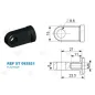 Chape à oeil 8/8 (chape M6-Plastique-23.5mm) Chape à oeil 8/8 (chape M6-Plastique-23.5mm)