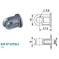 Chape à oeil 8/8 (chape M6-Aluminium-17.5mm) Chape à oeil 8/8 (chape M6-Aluminium-17.5mm)