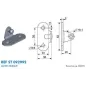 Support type Equerre pour cage à rotule - 10 mm Support type Equerre pour cage à rotule - 10 mm