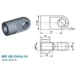 Chape à œil diamètre 10.1 (chape M10-Acier-27mm) Chape à œil diamètre 10.1 (chape M10-Acier-27mm)