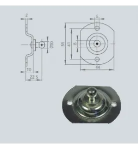 Adaptateur pour vérin à gaz de cuisine