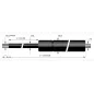 Vérin à compression chapes filetées diam6 - filetage M6 c20 - l80 - f60 Vérin à compression chapes filetées diam6 - filetage M6 c20 - l80 - f60