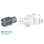 Fourche filetage M8, Diamètre axe 10mm Fourche filetage M8, Diamètre axe 10mm