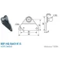 Support type Platine Triangle pour cage à rotule - 13mm Support type Platine Triangle pour cage à rotule - 13mm