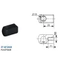 Cage à rotule diamètre 10 (chape M6-Plastique-20mm) Cage à rotule diamètre 10 (chape M6-Plastique-20mm)